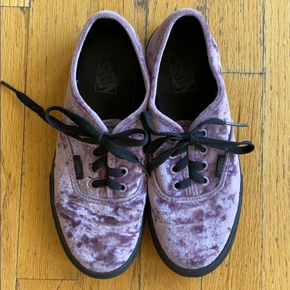 Vans velvet